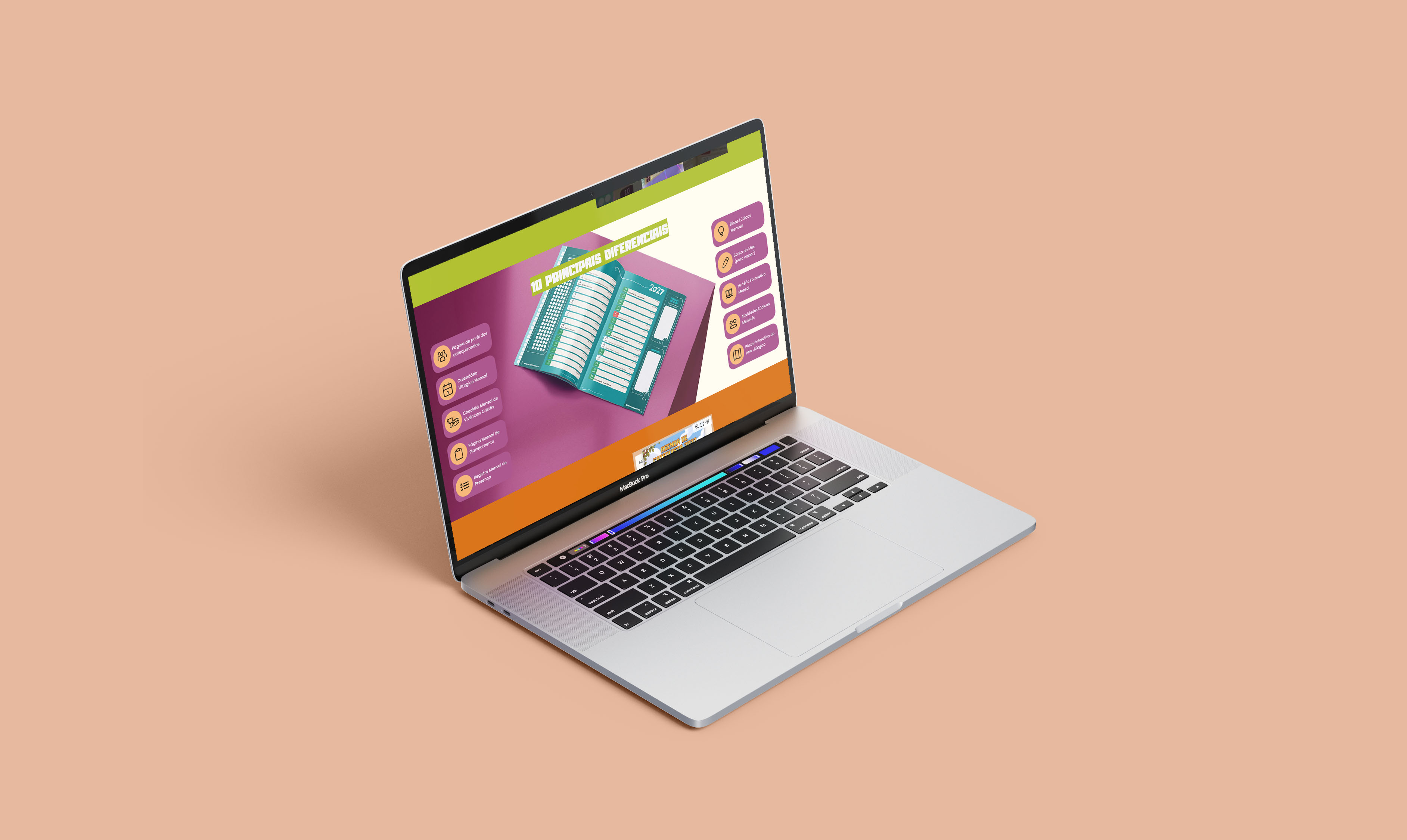 Landing Page Agenda do Catequista 2027